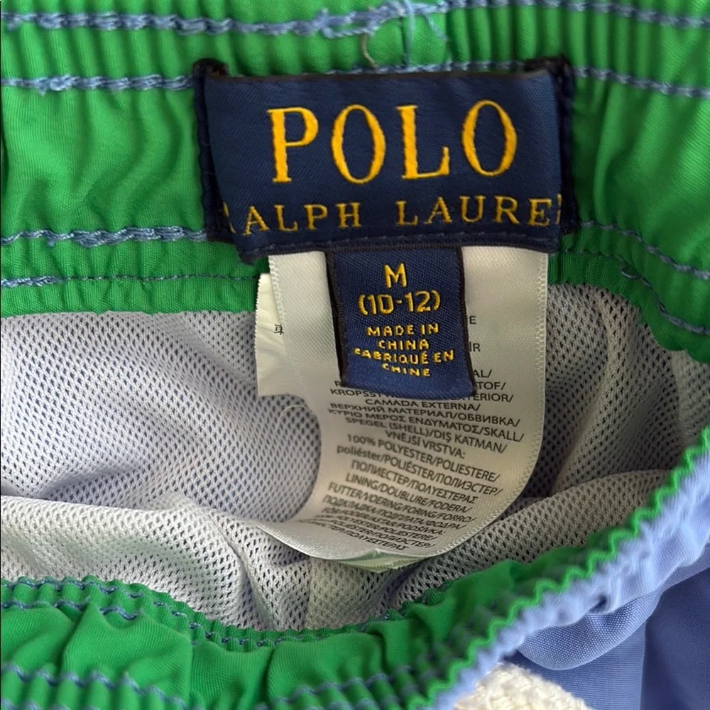 Ralph Lauren Boy’s Blue Swim Trunks